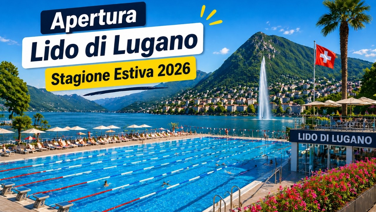 Apertura Lido di Lugano - Estate 2026