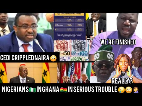 NIGERIANS🇳🇬IN TEARS😢AS 🇬🇭CEDI CRIPPLES NAIRA OF THE GIANTS,SA🇿🇦RANDS &ALL CURRENCY🙆🤣AND