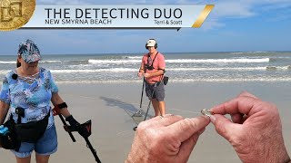 Third Time's A Charm 3 Ring Day DEUS II Metal Detecting New Smyrna Beach Florida | The Detecting Duo