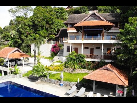 Baan Nam Yen Villa | Fabulous Patong Bay Sea View from this Five Bedroom Pool Villa