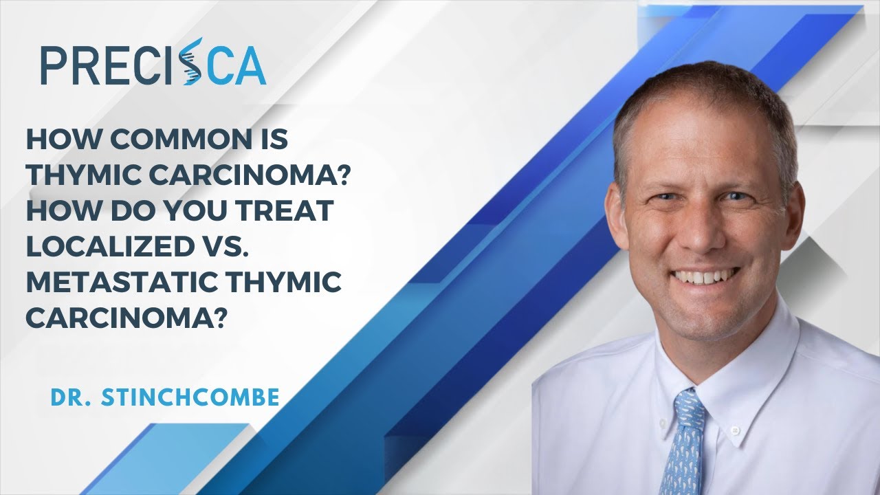 How common is thymic carcinoma? How do you treated localized vs. metastatic thymic carcinoma?