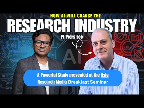 S2 E14 - The #Bigger #Picture - HOW #ai will change the #research #industy? Piers key #findings.