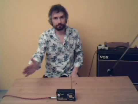 Distant Voices Theremin - making sounds