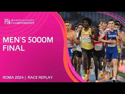 Jakob goes through the gears! 🔥 Men's 5000m replay | Roma 2024