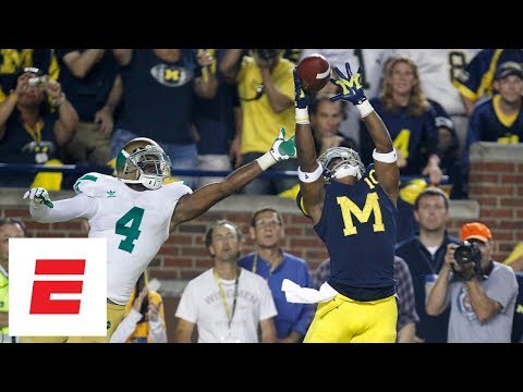 Highlights: Flashback to Notre Dame-Michigan classic at night in the Big House | ESPN