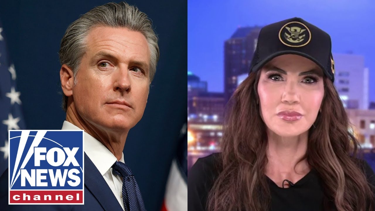 Kristi Noem has a message for Gavin Newsom...