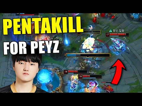GenG Peyz VARUS PENTAKILL vs Showmaker's Dplus!