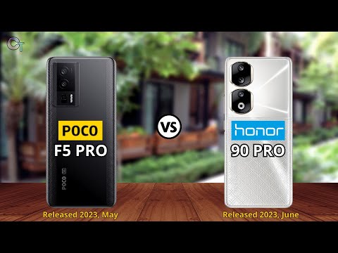 POCO F5 PRO VS HONOR 90 PRO