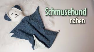 Schmusehund - Nähanleitung OHNE Schnittmuster - Für Anfänger - Nähtinchen