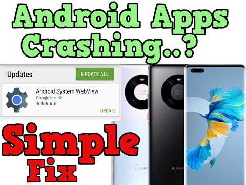 If your Android apps keep crashing / closing here is how to fix your phone