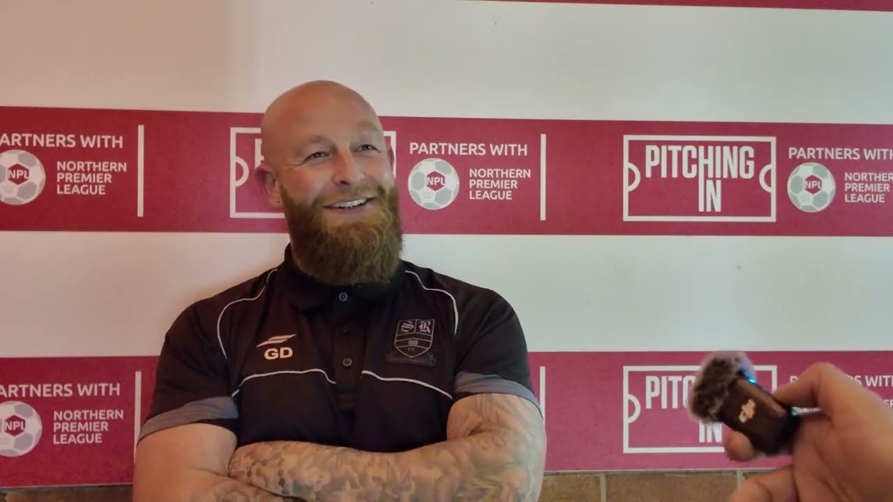 Graham Deakin Kidsgrove post match interview