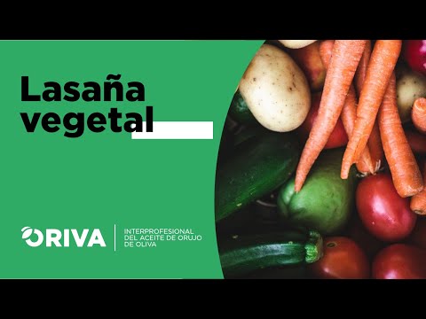 Receta de lasaña de verduras