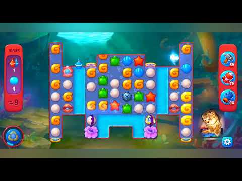 фишдом 2022 # 10635 уровень - прохождение без бустеров # Fishdom,  10635  level - no Boosters.