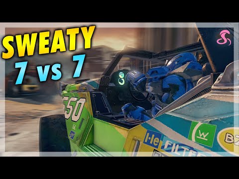 Sweaty Warzone 7 vs 7 w/ Dominated & Clout Friends Match #2 - Halo 5: Guardians