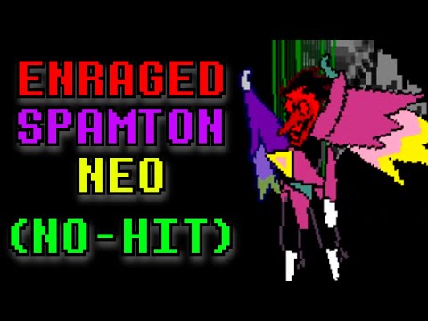 Enraged Spamton Neo Fight NO-HIT (New Patch)