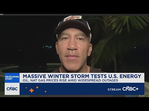 Perkins: About 10% of U.S. gas production has been frozen off by the cold