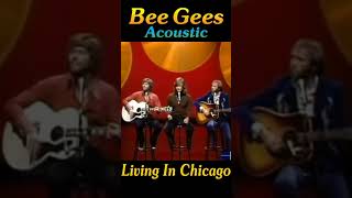 Bee Gees, Robin Gibb Acoustic: Living In Chicago Live 1972 #shorts