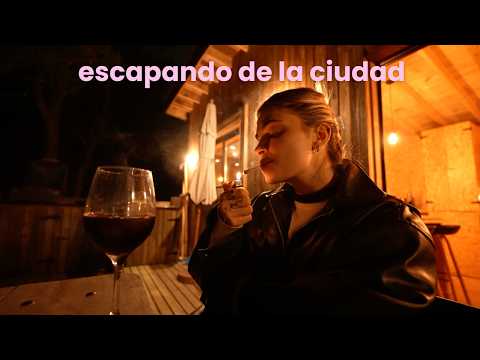 escapé de la ciudad para desestresarme | vlog