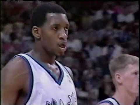 Tracy McGrady 31pts Vs Philadelphia 76ers (4/12/01) Posterize Dikembe Mutombo