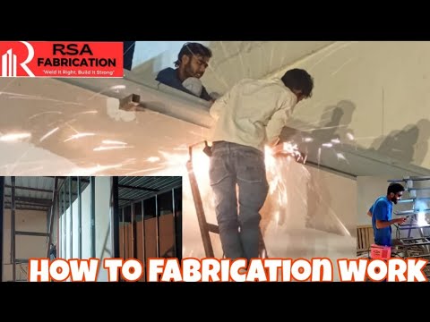 High precision metal fabrication services, welding