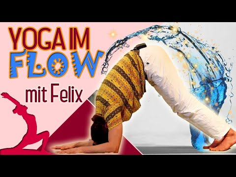 Yoga im Flow mit Felix - Yogastunde Mittelstufe - Yoga Vidya Live 16:30 Uhr 14.03.2021