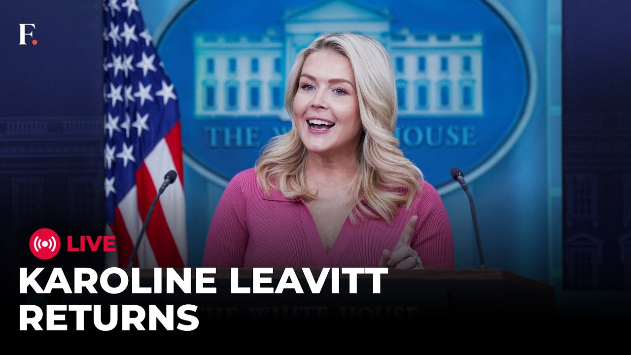 White House LIVE: Karoline Leavitt Returns | White House Briefing on Trump, Iran & Hormuz Crisis