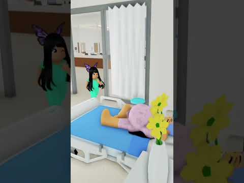 Doctor I'm having a baby..I think? Maple Hospital RP Roblox #shorts