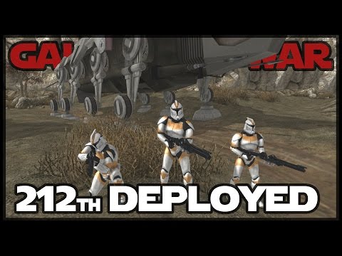 212th DEPLOYED - (BATTLE OF BALMORRA) - Star Wars Mod - Men of War: Assault Squad 2