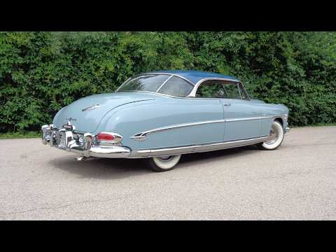 1952 Hudson Hornet Hollywood Coupe Twin H Power Two Tone Blue & Ride My Car Story with Lou Costabile