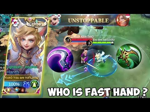 HARITH FAST HAND VS LANCELOT FAST HAND!!MATCH FULL OF PRESTIGE|HARITH FAST HAND GAMEPLAY
