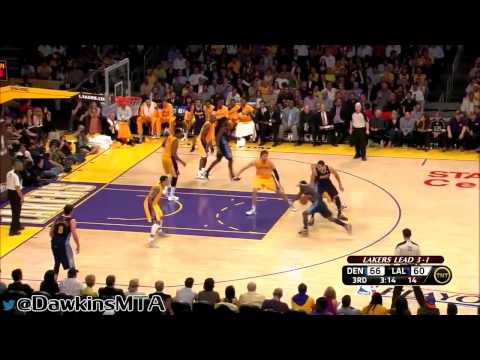 Kobe Bryant full highlights 2012 R1 G5 vs Nuggets - 43 pts, CLUTCH!