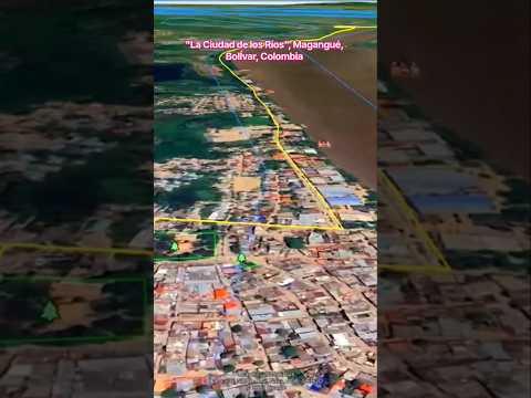 Sucre a Magangué "La Ciudad de los Ríos", Bolívar, Colombia #viaje #virtual #drone