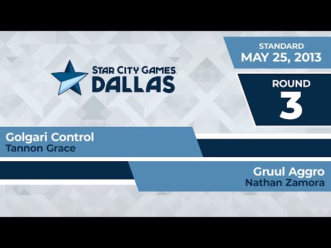 SCGDFW: Round 3 - Tannon Grace vs Nathan Zamora | Standard 1