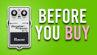 Boss BP-1W Booster/Preamp Waza Craft - What To Know & Where Boss BP-1W Booster/Preamp Waza Craft - What To Know & Where