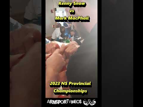 Mark MacPhail vs Kenny Snow - 2023 NS Provincials