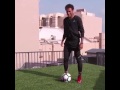 Neymar's rooftop trick shot W/ jimmy kimmel