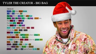 Tyler, The Creator - Big Bag [Rhyme Scheme] Highlighted