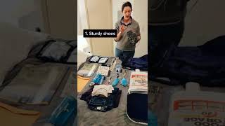 Emergency Evacuation Bag🏥 #shorts #emergency #evacuation #bag