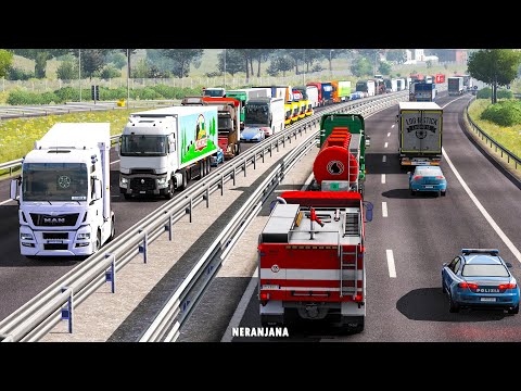 Traffic Intensity Pack | ETS2 Mods v1.39