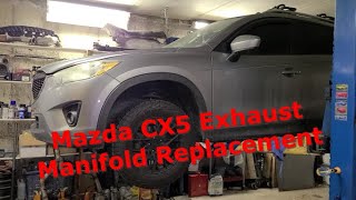 Mazda CX5 Exhaust Manifold Replacement #cx5 #exhaustmanifold