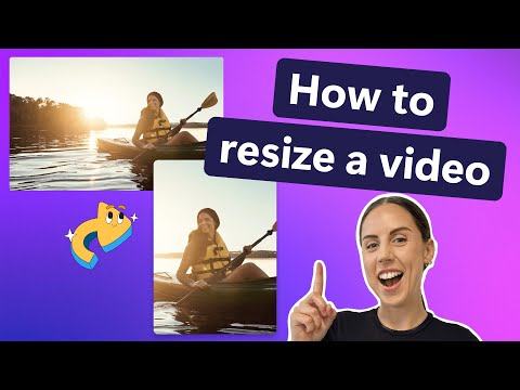 How to resize a video
