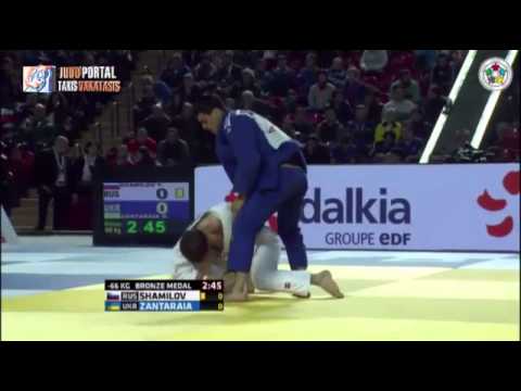 Judo Grand Prix Tbilisi 2015 Bronze -66kg SHAMILOV Yakub (RUS) vs. ZANTARAIA Georgii (UKR)