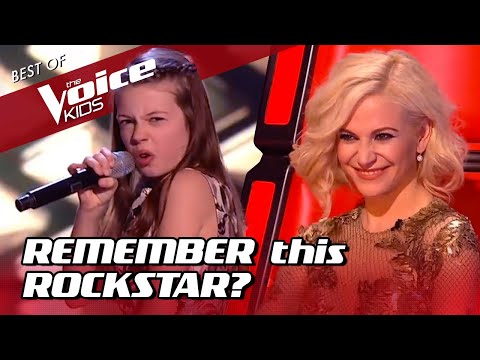 13-Year-Old COURTNEY HADWIN shows ROCKSTAR qualities in The Voice Kids