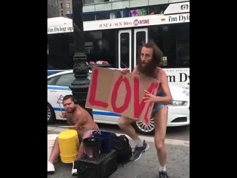 Mathew Silver crazy street guy