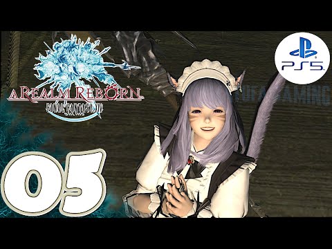 Final Fantasy XIV A Realm Reborn 2.0 [PS5] Gameplay Walkthrough Part 5 (Main Story) | No Commentary