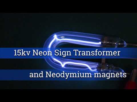 xenon tube magnet experiment