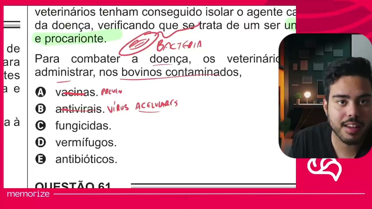 Resolução em Vídeo — Questão 60 ENEM 2016 PPL