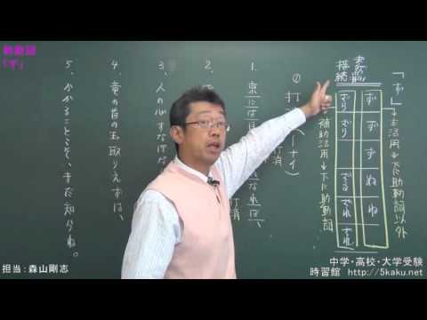 できる古文第５回　助動詞「ず」と「係り結び」