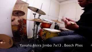 Video thumbnail for Yamaha Akira Jimbo Snare WSD-13AJ by Panda Manurung