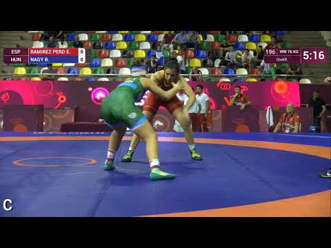 Qual. WW - 76 kg: E. RAMIREZ PERD (ESP) v. B. NAGY (HUN)